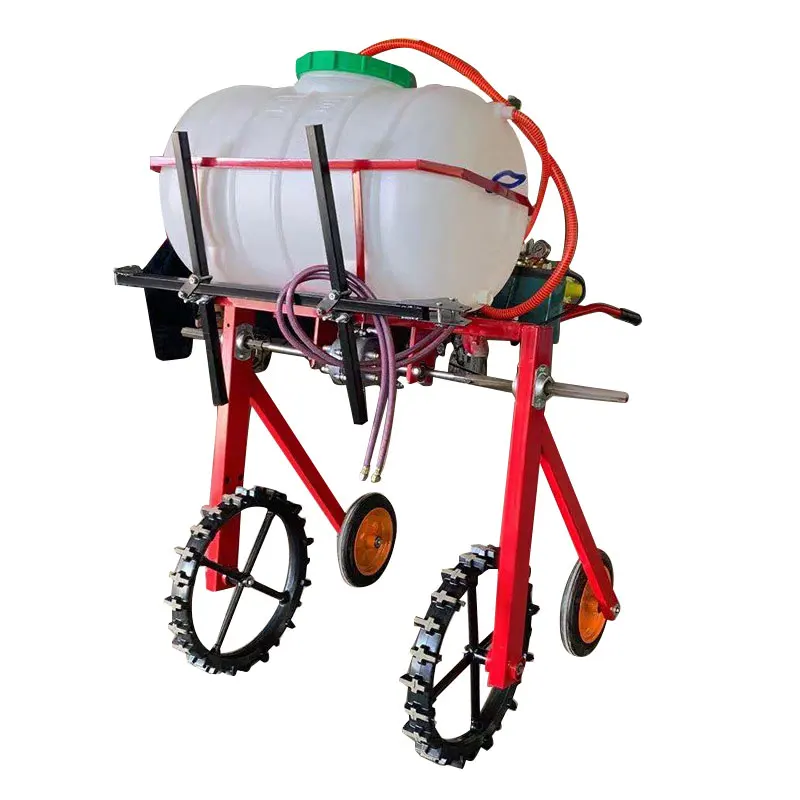 Organic Farming Of Agriculture - เครื่องจักรฟาร์มเครื่องยนต์เบนซิน Boom Sprayer ปั๊ม 200l 300l