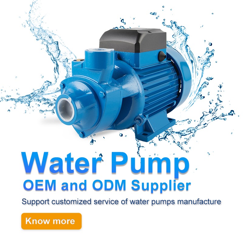 Farming Pump For Agriculture - ปั๊มน้ำผิวดินสำหรับการเกษตรแบบวนวน รุ่น Qb60 สำหรับสวนและฟาร์ม