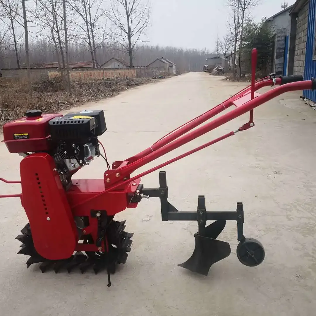 Organic Farming Of Agriculture - เครื่องจักรฟาร์มเกษตร เครื่องคราดพรวนดีเซล Moto Cultivator เครื่องเพาะปลูกที่ดินขนาดเล็ก มอเตอร์