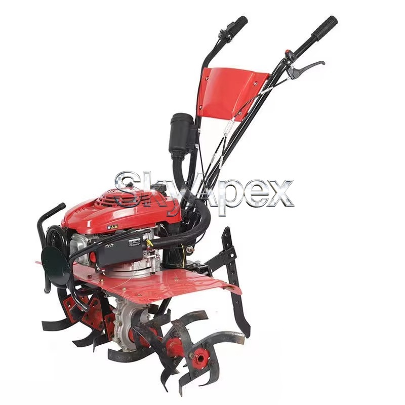 Soil Tilling Cultivator - เครื่องพรวนดินขนาดเล็กแบบสี่จังหวะอเนกประสงค์ สำหรับกำจัดวัชพืช ขุดร่อง พรวนดิน คลายดิน ฟื้นฟูพื้นที่เพาะปลูก