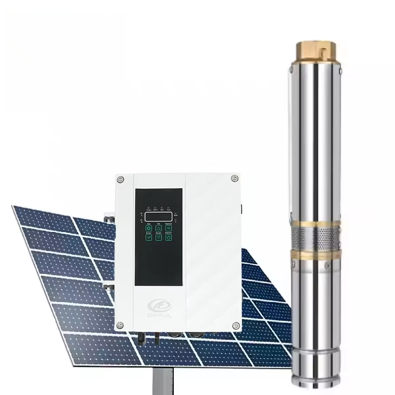 Farming Pump For Agriculture - ปั๊มน้ำพลังงานแสงอาทิตย์แบบจุ่มใต้น้ำ MPPT สำหรับการเกษตร ระบบชลประทาน ปั๊มน้ำบาดาลแรงดันกว้าง ราคาพิเศษ
