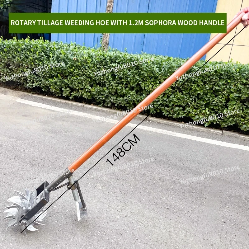 จอบไถดินแบบมือผลัก รุ่น New Cy - Soil Tilling Cultivator บทวิจารณ์และราคา