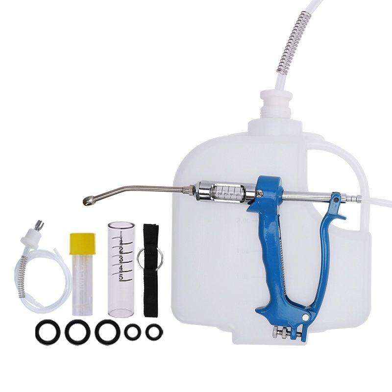 อุปกรณ์เติมยาโลหะสำหรับสัตว์เล - Veterinary Syringe Gun บทวิจารณ์และราคา