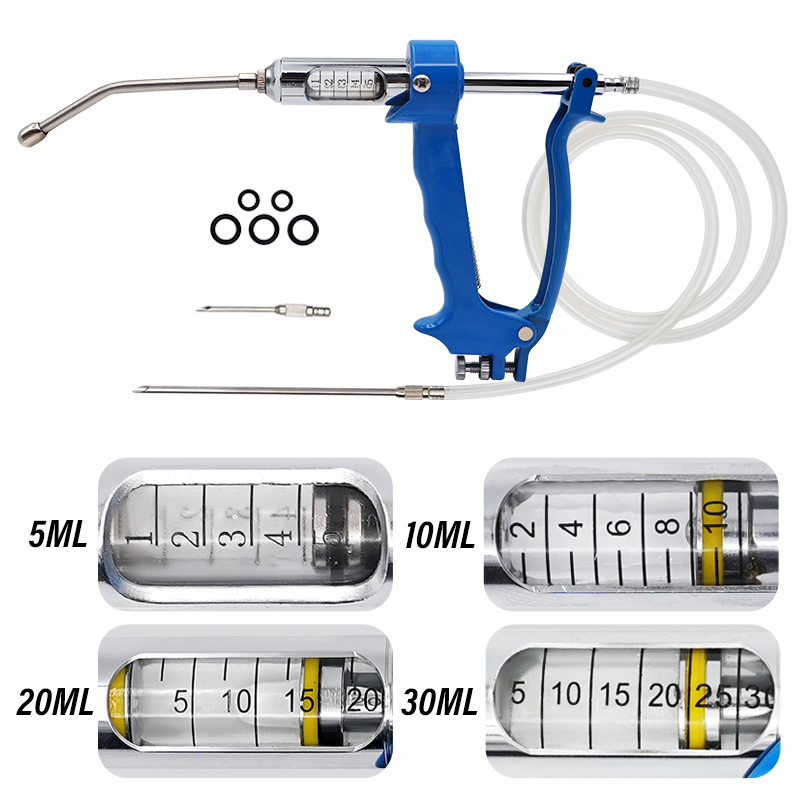 ปืนฉีดยาสัตว์แบบต่อเนื่อง สำหร - Veterinary Syringe Gun บทวิจารณ์และราคา
