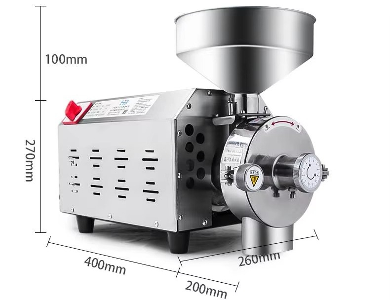 เครื่องบดผงละเอียดขนาด 50-300  - Grain Mill Grinder บทวิจารณ์และราคา