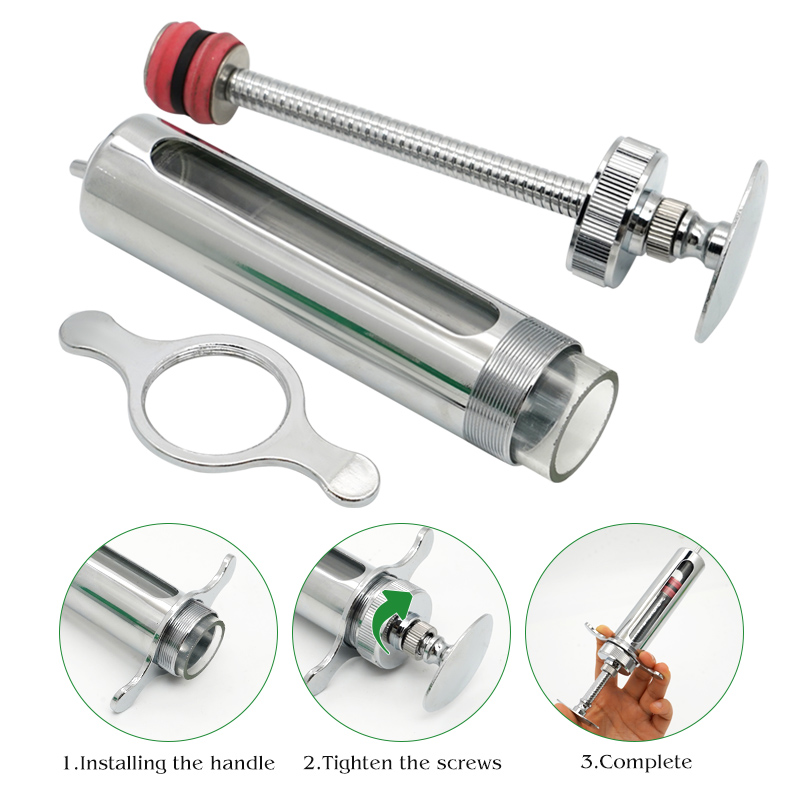 เข็มฉีดยาโลหะสเตนเลสสำหรับสัตว - Veterinary Syringe Gun บทวิจารณ์และราคา