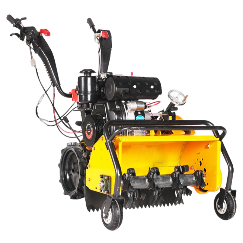 เครื่องพรวนดินแบบเดินตามด้วยตั - Soil Tilling Cultivator บทวิจารณ์และราคา