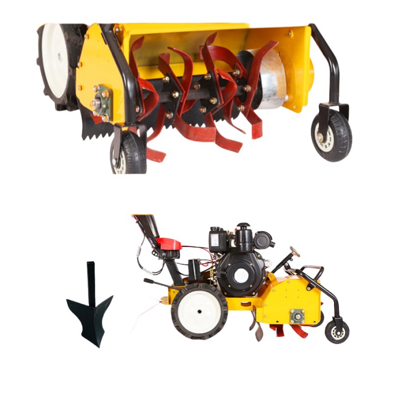 เครื่องพรวนดินแบบเดินตามด้วยตั - Soil Tilling Cultivator บทวิจารณ์และราคา