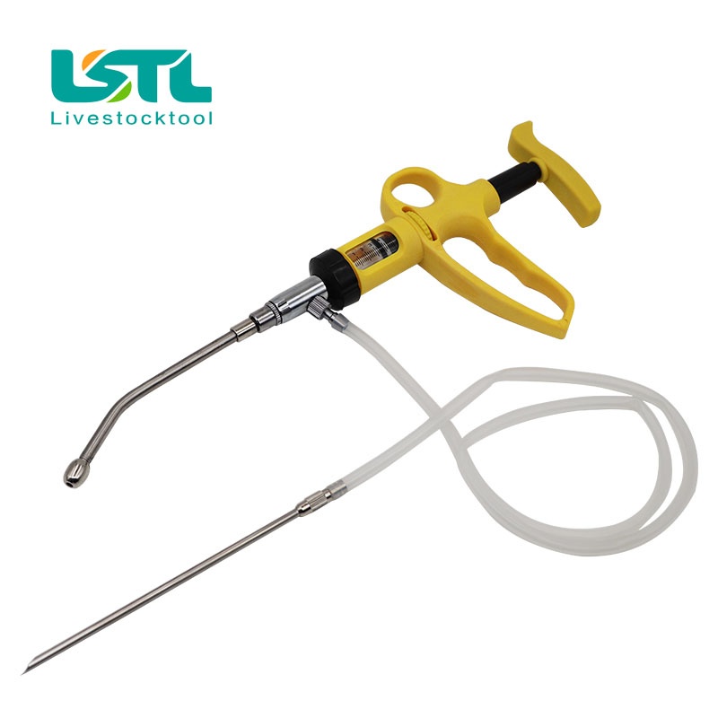 5ML Veterinary Drenchปืนสัตว์ต - Veterinary Syringe Gun บทวิจารณ์และราคา